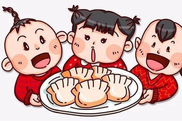 吃饺子