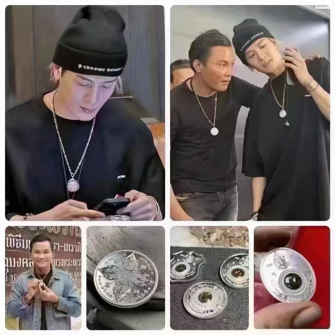王嘉尔托尼贾四面神佛牌